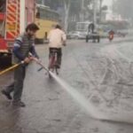 नोएडा में हाईराइज आग से निपटने की नई तकनीक का ट्रायल सफल