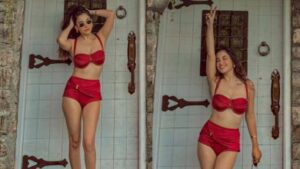 बिकिनी में अफगानी मॉडल सदफ शंकर ने फ्लॉन्ट किया फिगर, देश छोड़ भारत में बसी