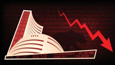 शेयर बाजार में भूचाल: होर्मुज तनाव, क्रूड की बढ़त और IT शेयरों में गिरावट, सेंसेक्स 755 अंक नीचे