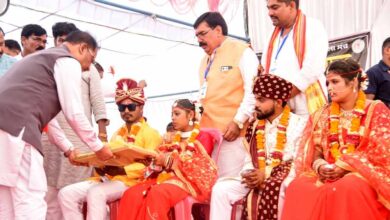 छत्तीसगढ़ में सामूहिक विवाह बना सामाजिक एकता का उत्सव, मुख्यमंत्री ने 13 नवदंपतियों को दिया आशीर्वाद
