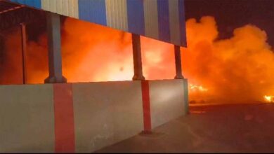 Bhopal के कचरा ट्रांसफर स्टेशन में भीषण आग, बुझाने में लगे 10 घंटे