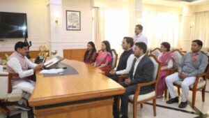 मुख्यमंत्री डॉ. यादव से मिले भारतीय विदेश सेवा के प्रशिक्षु अधिकारी