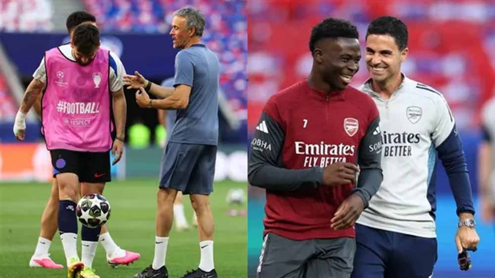 PSG लगातार दूसरी ट्रॉफी की दहलीज पर, आर्सेनल पहली जीत के इरादे से मैदान में PSG लगातार दूसरी ट्रॉफी की दहलीज पर, आर्सेनल पहली जीत के इरादे से मैदान में