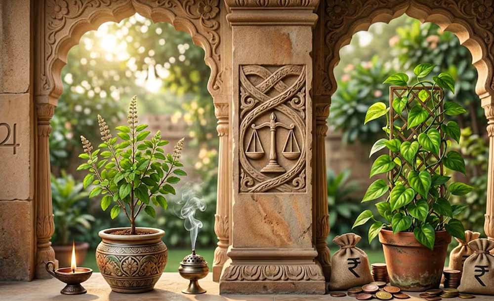 घर में तुलसी और मनी प्लांट साथ रखना कितना सही? जानें वास्तु के नियम और सही दिशा