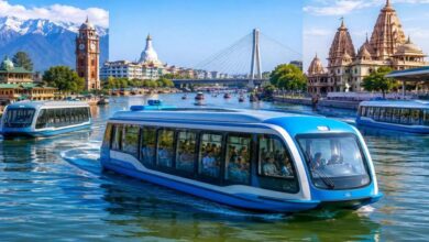 प्रयागराज में माघ मेला 2027 से दौड़ेगी Water Metro, गंगा-यमुना किनारे बनेंगे 8 स्टेशन प्रयागराज में माघ मेला 2027 से दौड़ेगी Water Metro, गंगा-यमुना किनारे बनेंगे 8 स्टेशन