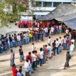 बंगाल के 15 मतदान केंद्रों पर री-पोलिंग, 9 बजे तक 16.23% वोटिंग