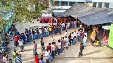 बंगाल के 15 मतदान केंद्रों पर री-पोलिंग, 9 बजे तक 16.23% वोटिंग