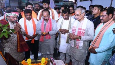 रायपुर : उप मुख्यमंत्री अरुण साव ने नालंदा परिसर सहित 8 करोड़ से अधिक के कार्यों का किया भूमिपूजन