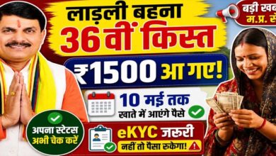 लाड़ली बहनों के लिए खुशखबरी: इस तारीख को खातों में आएंगे ₹1500, पूरी जानकारी पढ़ें