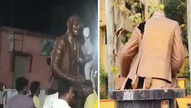 बंगाल में तनाव: भीड़ ने तोड़ी लेनिन की मूर्ति, कांग्रेस ने TMC दफ्तर पर किया कब्जा