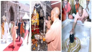 बाबा विश्वनाथ व काल भैरव के दरबार में माथा टेका मुख्यमंत्री योगी आदित्यनाथ ने