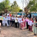 “हरियाली बचाओ-भोपाल बचाओ” के नारों से गूंजा अयोध्या नगर मुख्य मार्ग