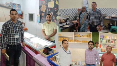 खाद्य विभाग का बड़ा एक्शन: एक्सपायरी सामान जब्त, कैंटीन और दुकानों में मिलीं गंभीर खामियां