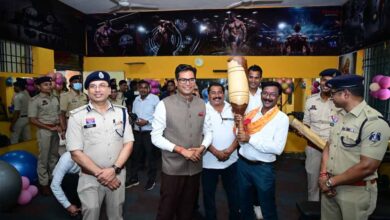 वित्त मंत्री ओपी चौधरी ने पुलिस लाइन उर्दना में अत्याधुनिक पुलिस जिम का किया लोकार्पण वित्त मंत्री ओपी चौधरी ने पुलिस लाइन उर्दना में अत्याधुनिक पुलिस जिम का किया लोकार्पण