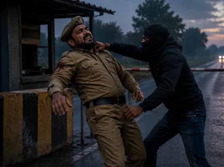 पंजाब में पुलिस सुरक्षा पर बड़ा हमला, होमगार्ड जवान को काटकर हथियार और कारतूस लूटे