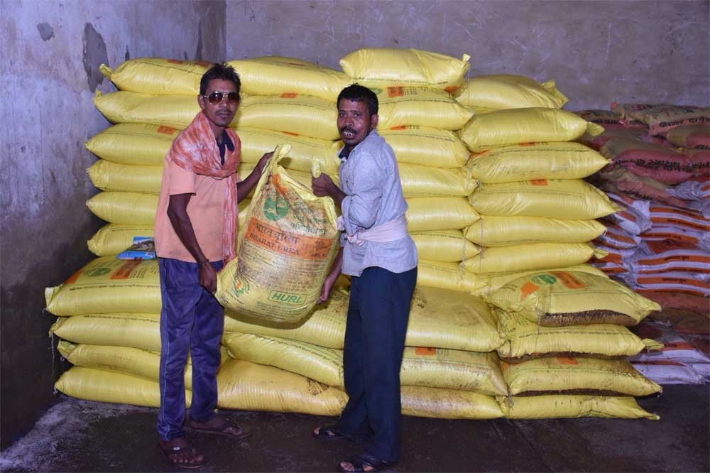 जिले में कुल 41509 मीट्रिक टन खाद उपलब्ध, विगत वर्ष की तुलना में 34 प्रतिशत अधिक