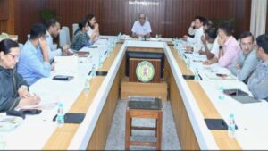 मुख्य सचिव  विकासशील की अध्यक्षता में कैम्पा की समीक्षा बैठक संपन्न