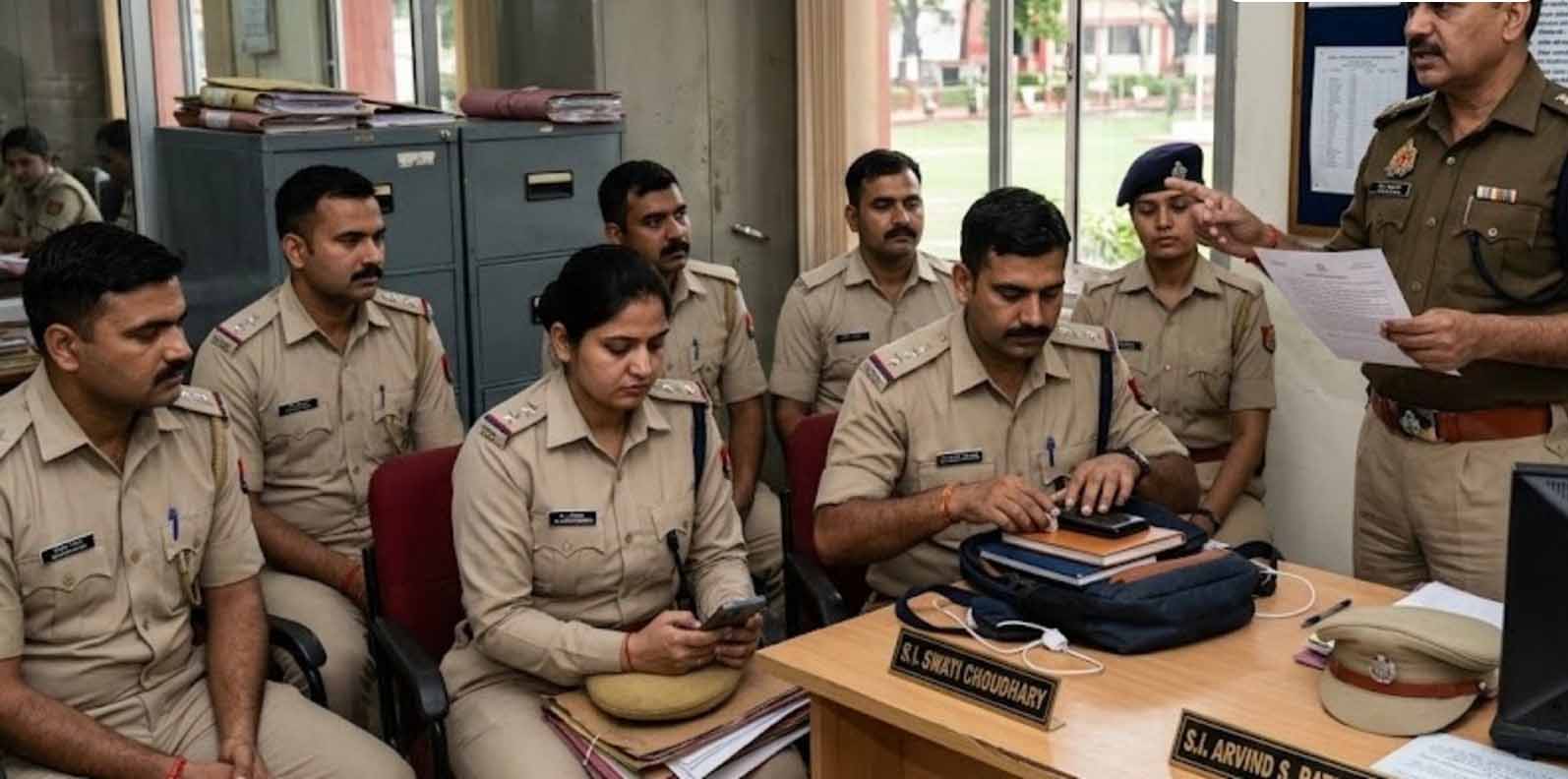 वर्दी में रील बनाकर सोशल मीडिया पर डाली, 6 पुलिसकर्मियों पर गिरी गाज वर्दी में रील बनाकर सोशल मीडिया पर डाली, 6 पुलिसकर्मियों पर गिरी गाज