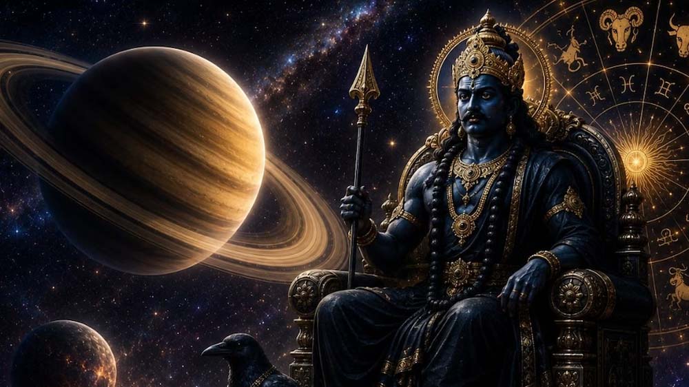शनि का मीन राशि में गोचर: मेष, कुंभ और मीन पर साढ़ेसाती, सिंह-धनु पर ढैय्या का प्रभाव जारी शनि का मीन राशि में गोचर: मेष, कुंभ और मीन पर साढ़ेसाती, सिंह-धनु पर ढैय्या का प्रभाव जारी