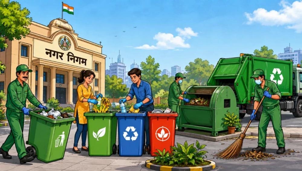 भोपाल में कचरा नियम सख्त! बड़ी सोसायटियों को खुद करना होगा वेस्ट मैनेजमेंट, निगम वसूलेगा अतिरिक्त चार्ज भोपाल में कचरा नियम सख्त! बड़ी सोसायटियों को खुद करना होगा वेस्ट मैनेजमेंट, निगम वसूलेगा अतिरिक्त चार्ज