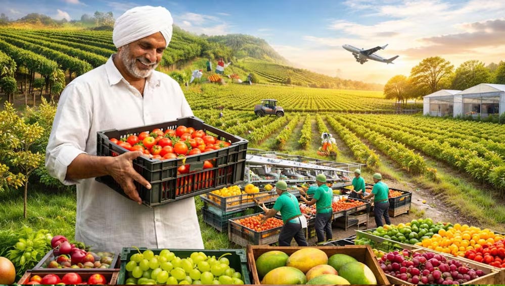 किसान कल्याण वर्ष: 4 साल में सब्जी उत्पादन में 21.58 लाख मीट्रिक टन की रिकॉर्ड बढ़ोतरी किसान कल्याण वर्ष: 4 साल में सब्जी उत्पादन में 21.58 लाख मीट्रिक टन की रिकॉर्ड बढ़ोतरी