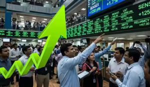 Stock Market Rally: जंग खत्म होने की उम्मीद से बाजार में तूफानी तेजी, सेंसेक्स ने लगाई 1700 अंकों की छलांग Stock Market Rally: जंग खत्म होने की उम्मीद से बाजार में तूफानी तेजी, सेंसेक्स ने लगाई 1700 अंकों की छलांग