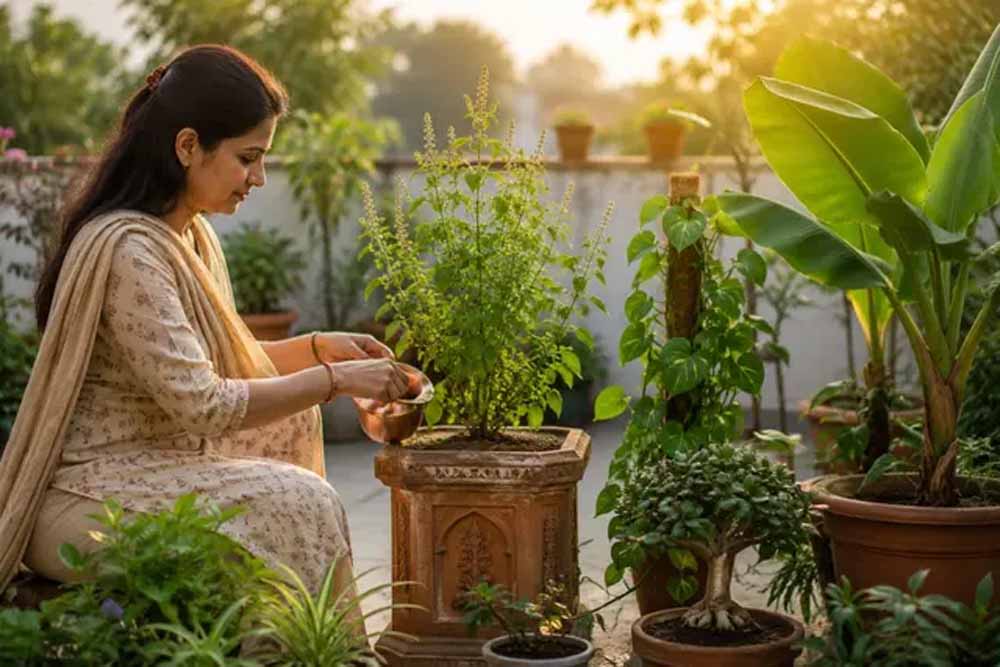 घर में तुलसी के साथ ये पौधे बदल सकते हैं आपकी किस्मत, खुल सकते हैं धन और तरक्की के नए रास्ते