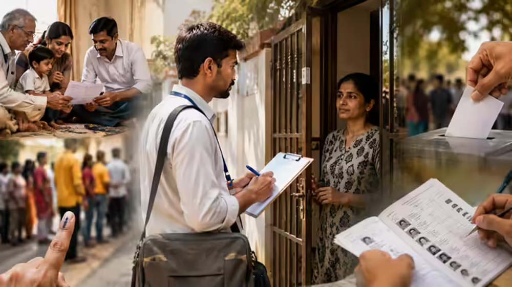 एसआईआर प्रक्रिया झारखंड में शुरू, 29 जुलाई तक चलेगा मतदाता सत्यापन अभियान