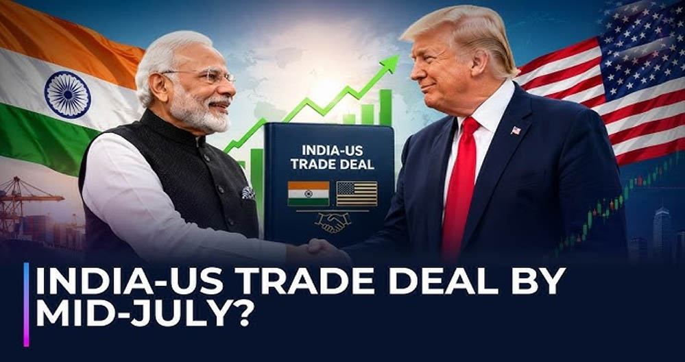 India-US ट्रेड डील को लेकर बड़ी प्रगति, 2030 तक 500 अरब डॉलर व्यापार का टारगेट