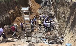 आमेर अरावली पैलेस हादसा: निर्माणाधीन दीवार ढही, मलबे में डेढ़ दर्जन लोगों के दबने की आशंका
