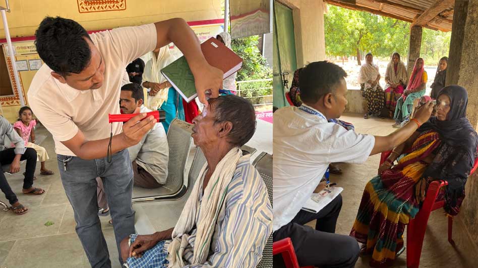 मोतियाबिंद ऑपरेशन की बड़ी उपलब्धि, छत्तीसगढ़ में 1.63 लाख से ज्यादा लोगों की लौटी रोशनी मोतियाबिंद ऑपरेशन की बड़ी उपलब्धि, छत्तीसगढ़ में 1.63 लाख से ज्यादा लोगों की लौटी रोशनी