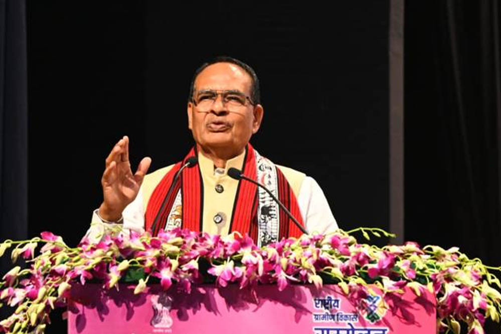 राष्ट्रीय सम्मेलन में छत्तीसगढ़ के मटेरियल बैंक मॉडल की गूंज, केंद्रीय ग्रामीण विकास मंत्री ने की जमकर सराहना