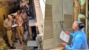 सूर्या हत्याकांड के बाद खोड़ा में बड़ा एक्शन, अवैध मदरसों पर कार्रवाई और अपराधियों की परेड