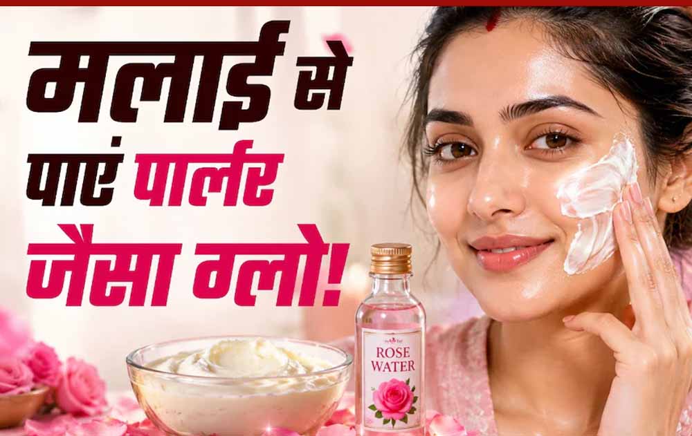 मलाई से पाएं नेचुरल ग्लो, जानें आसान फेस पैक रेसिपी मलाई से पाएं नेचुरल ग्लो, जानें आसान फेस पैक रेसिपी