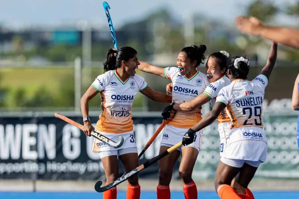 सलीमा टेटे और लालरेम्सियामी के गोल से भारतीय महिला हॉकी टीम की लगातार दूसरी जीत