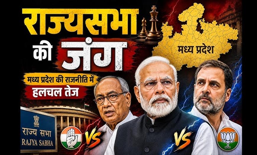 कांग्रेस में भीतरघात की चर्चा तेज, तीसरी राज्यसभा सीट जीतने की रणनीति में जुटी BJP कांग्रेस में भीतरघात की चर्चा तेज, तीसरी राज्यसभा सीट जीतने की रणनीति में जुटी BJP
