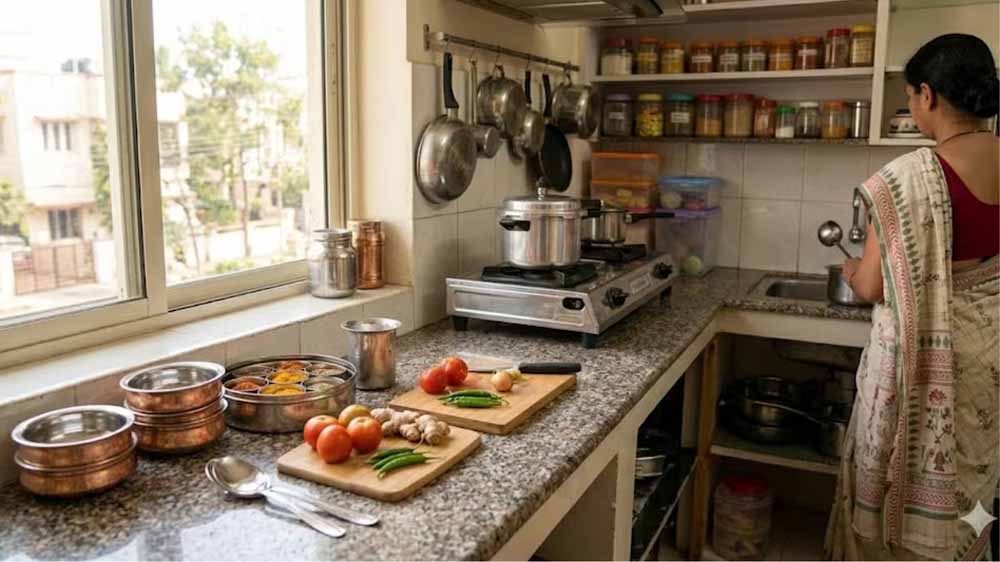 किचन वास्तु टिप्स: सही दिशा से बढ़ेगी घर की सुख-समृद्धि