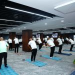 एनएमडीसी ने 12वां अंतरराष्ट्रीय योग दिवस मनाया, 500 कर्मचारियों ने लिया हिस्सा एनएमडीसी ने 12वां अंतरराष्ट्रीय योग दिवस मनाया, 500 कर्मचारियों ने लिया हिस्सा