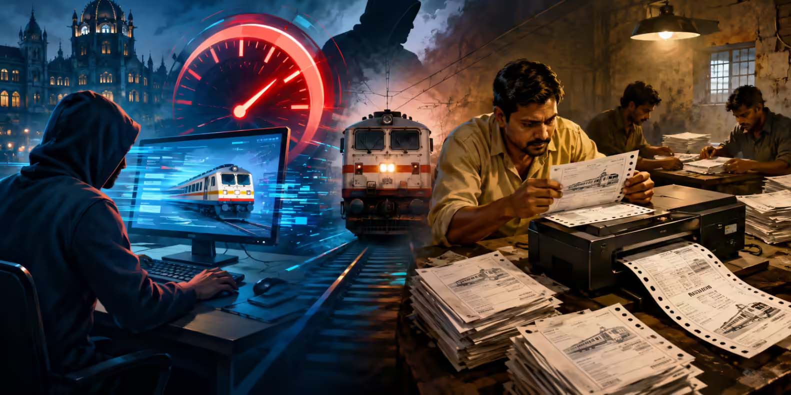 तत्काल टिकट जालसाजी का खुलासा, दलाल बना रहे फर्जी प्रिंट और बेच रहे महंगे दामों पर