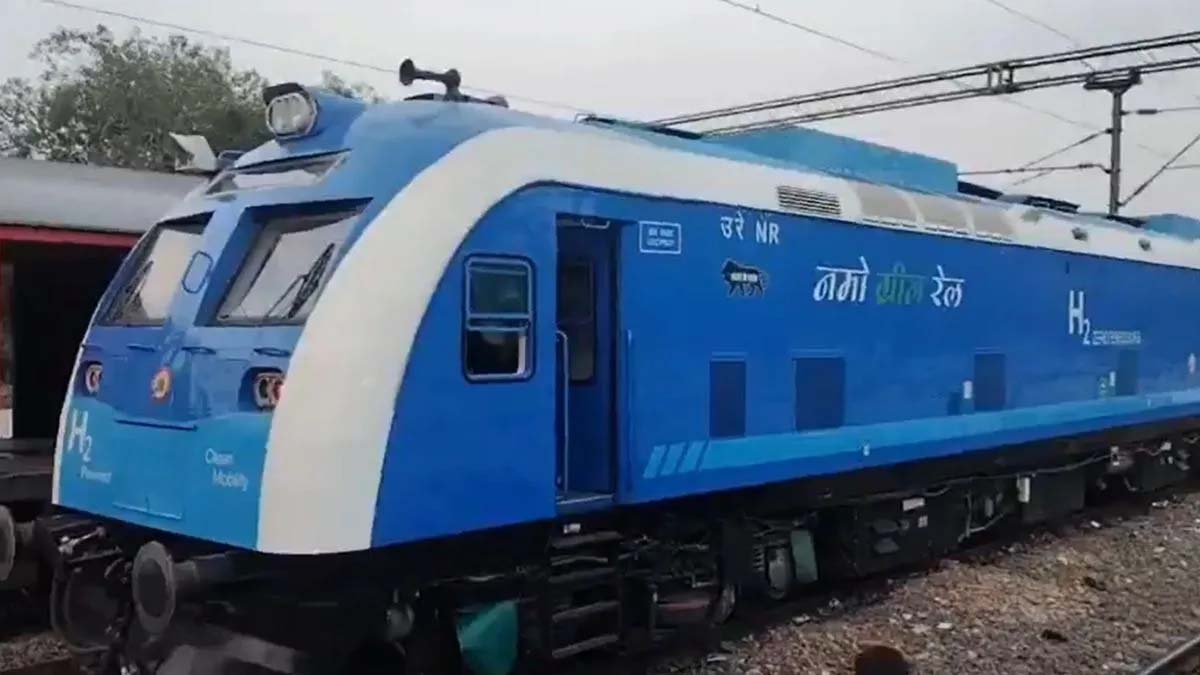 रेलवे की हाइड्रोजन फ्यूल सेल ट्रेन 75 किमी/घंटा की रफ्तार से चलेगी, सिर्फ जल-वाष्प उत्सर्जन