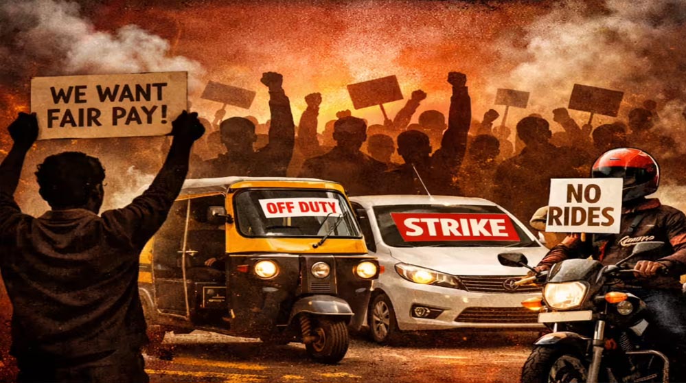 दिल्ली-NCR में यात्रियों की बढ़ेगी परेशानी, Ola-Uber सेवाओं पर 9 दिन का संकट दिल्ली-NCR में यात्रियों की बढ़ेगी परेशानी, Ola-Uber सेवाओं पर 9 दिन का संकट