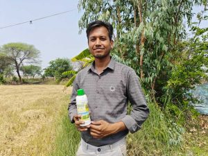 नैनो तकनीक से शैलेंद्र ने पकड़ी आधुनिक खेती की राह, बने मिसाल नैनो तकनीक से शैलेंद्र ने पकड़ी आधुनिक खेती की राह, बने मिसाल