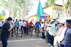 अंतर्राष्ट्रीय योग दिवस पर निकली साइकिल रैली, गौरेला-पेंड्रा-मरवाही में दिखा स्वास्थ्य के प्रति उत्साह