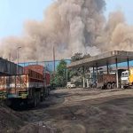 रायगढ़ स्टील प्लांट में बड़ा हादसा, फर्नेस विस्फोट में 4 श्रमिक झुलसे रायगढ़ स्टील प्लांट में बड़ा हादसा, फर्नेस विस्फोट में 4 श्रमिक झुलसे