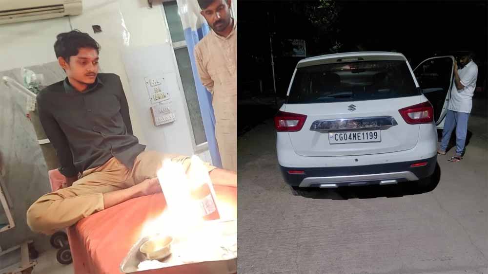 दो पत्रकार सड़क हादसे में घायल, कार चालक पर जानबूझकर कुचलने के प्रयास का आरोप