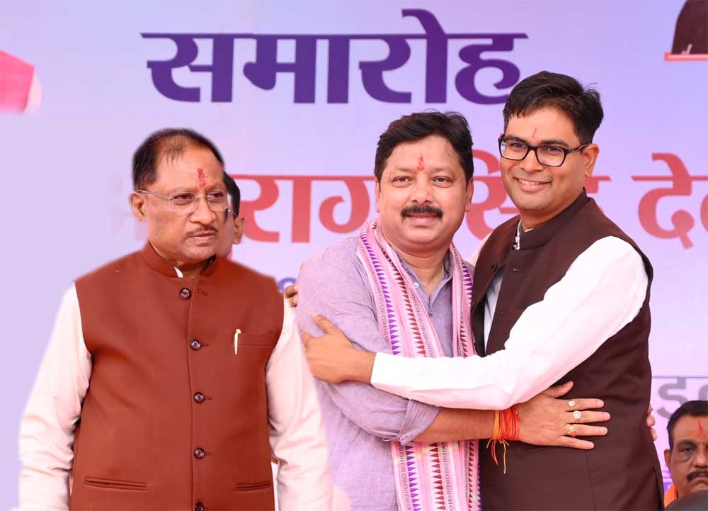 मुख्यमंत्रीविष्णु देव साय करेंगे नवीन लोगो का विमोचन, आवास एवं पर्यावरण मंत्रीओ.पी. चौधरी करेंगे प्रेस वार्ता को संबोधित