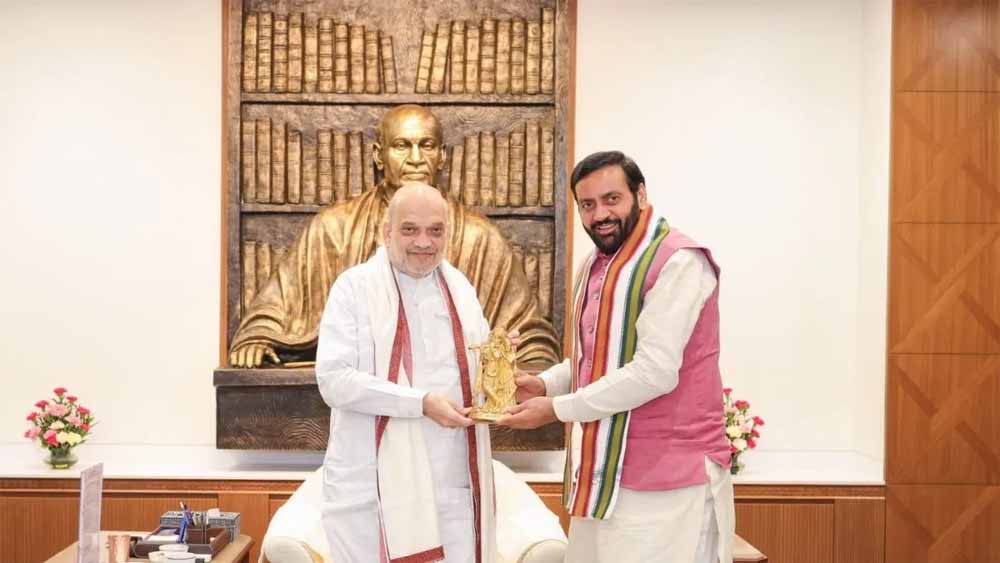 CM नायब सैनी और अमित शाह की मुलाकात, हरियाणा से जुड़े अहम मामलों पर हुई विस्तृत बातचीत