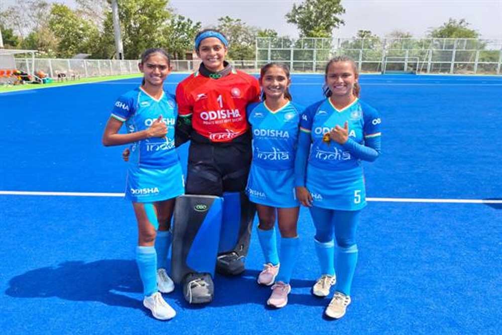 कोरिया को 3-0 से हराकर भारतीय टीम ने जीता पदक, मध्यप्रदेश हॉकी अकादमी की खिलाड़ियों का रहा अहम योगदान; नौशीन नाज़ 12 गोल के साथ बनीं टूर्नामेंट की टॉप स्कोरर
