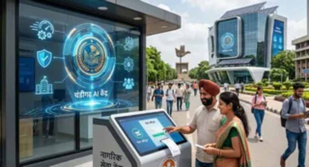 डिजिटल गवर्नेंस को नई उड़ान, चंडीगढ़ में स्थापित होगा AI सेंटर ऑफ एक्सीलेंस डिजिटल गवर्नेंस को नई उड़ान, चंडीगढ़ में स्थापित होगा AI सेंटर ऑफ एक्सीलेंस