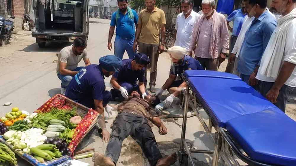 लू का कहर: बठिंडा में सड़क किनारे फल-सब्जी बेच रहे युवक ने गंवाई जान
